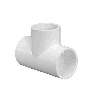 SCP Distributors Inc., Armaturen, PVC-T-Stück, Slip/Slip/Slip 2 Zoll - 401-020 PVC