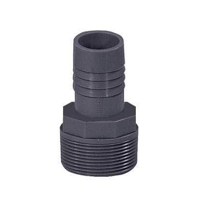 Queensway Plastics Ltd., Armaturen, Poly-Reduzieradapter, 1 - 1 / 2 Zoll √ó 1 - 1 / 4 Zoll, MPT/BARB - 6749 POLY