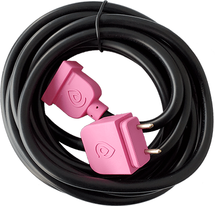 ClearBlue Ionizer Inc, ClearBlue Ionisatorzellen-Verlängerungskabel / 10 Fuß - CAB-EXT-PINK