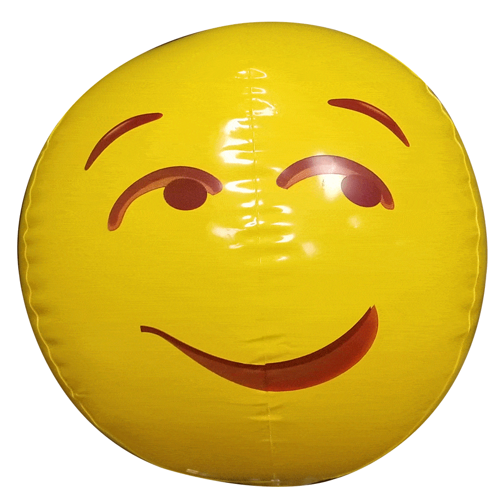 Salus Marken, Emoji-Wasserball, 18" Grinsen - 10203