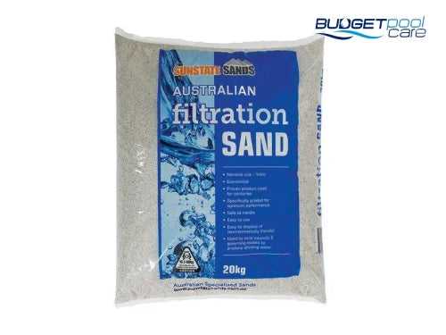 Günstige Poolpflege, FILTERSAND BCT 1MM 20KG