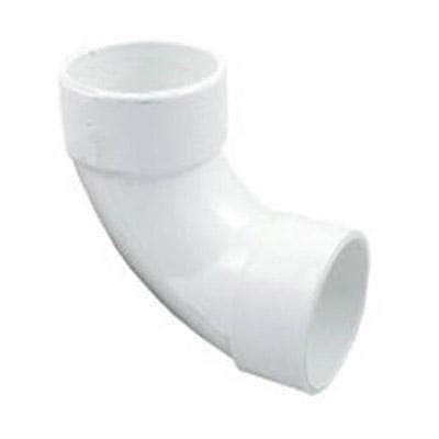 SCP Distributors Inc., Fittings, PVC 90 Grad Bogen, Slip/Slip 2 Zoll - 406-020SW