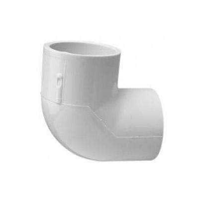 SCP Distributors Inc., Fittings, PVC 90 Grad Winkelstück, Slip/Slip 2 Zoll - 406-020 PVC