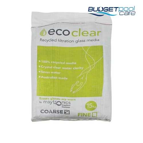 Günstige Poolpflege, GLASMEDIUM ECOCLEAR 15KG GROB - ABHOLUNG