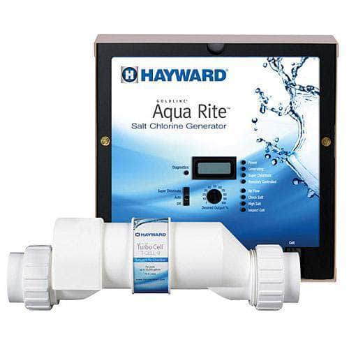 Hayward Pool Products Canada Inc., Hayward Aqua-Rite 110 V (Plug-In) Salzchlorgenerator mit T-CELL-15, 40.000 Gallonen – AQR15XLCUL