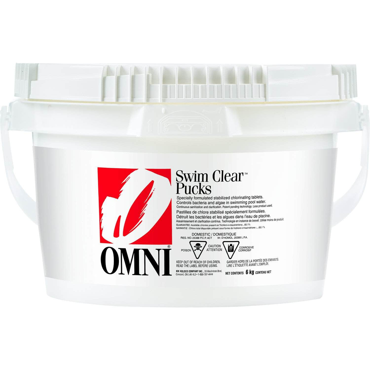 Biolab Canada Inc., Omni Swim Clear Große Pucks, 6 kg - Q2466A