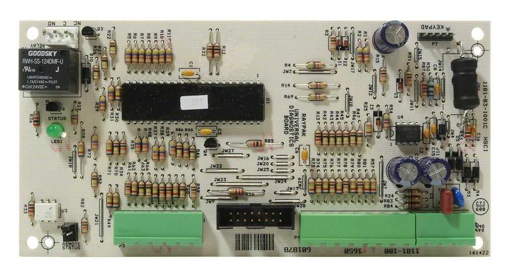 RAYPAK, PC-Platine UDB MVB/Hi Delta Kit