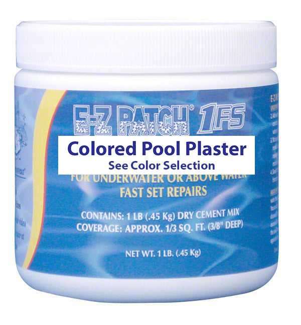 EZ-Patch, PlasterScape Colors Pool-Putzreparatur - Schnellhärtend - 1 Pfund