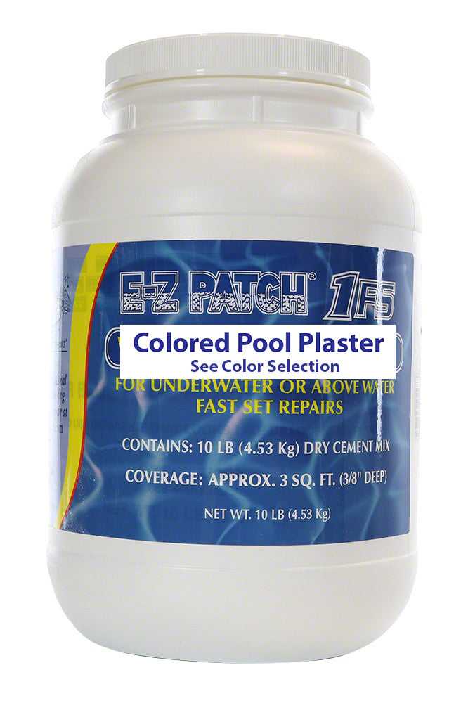 EZ-Patch, PlasterScape Colors Pool-Putzreparatur - Schnellhärtend - 10 Pfund