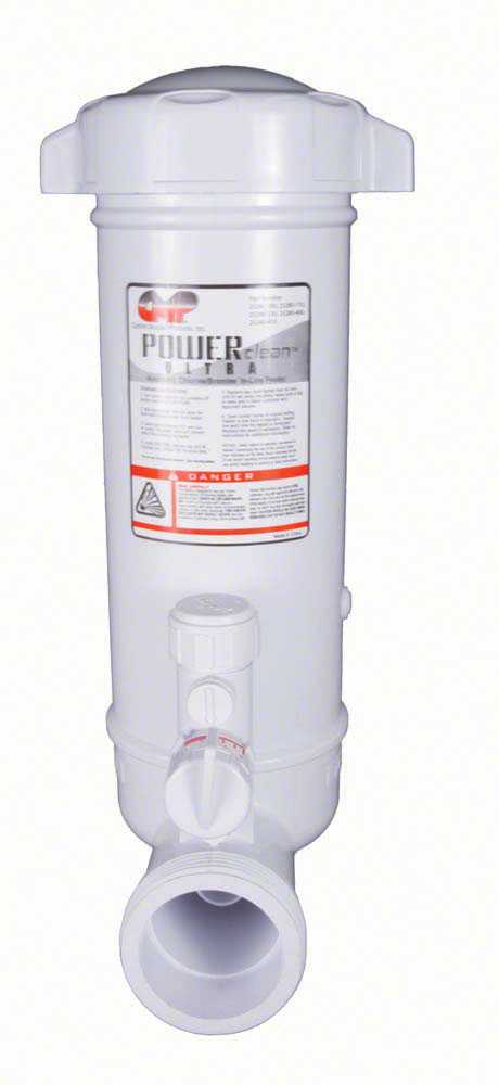 Kundenspezifische Formprodukte, PowerClean Tab Econ Inline-Chlorinator