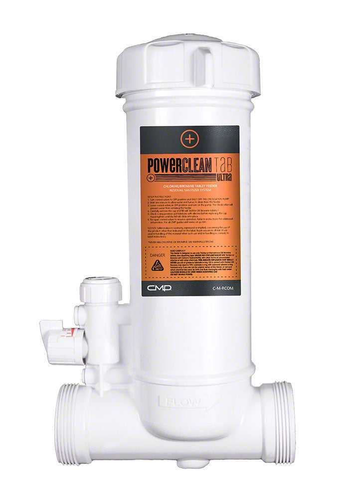 Kundenspezifische Formprodukte, PowerClean Tab Econ Inline-Chlorinator