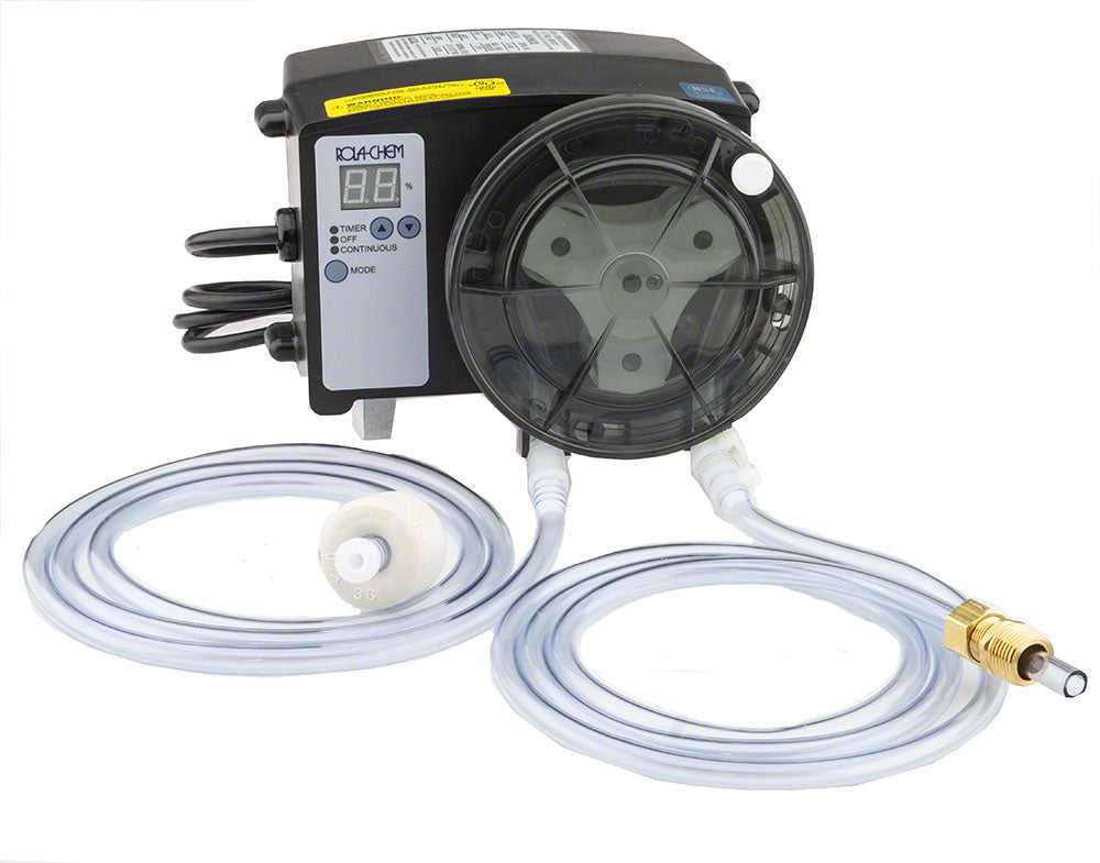 Rola-Chem, Pro Series 300 RC303MC Schlauchdosierpumpe - 12 GPD 120 Volt - 1/4 Zoll