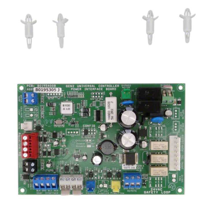 Jandy, Pro Series JXI-Stromschnittstellenkarte – Seriell HZ