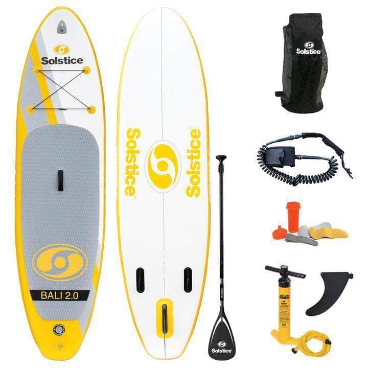 Internationale Freizeitproduktion Inc., **Solstice Bali Stand-Up Paddleboard mit Pumpe, Paddel & Rucksack - 34126