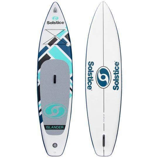 Internationale Freizeitproduktion Inc., **Solstice Islander Stand-Up Paddleboard mit Pumpe, Paddel und Rucksack - 36134