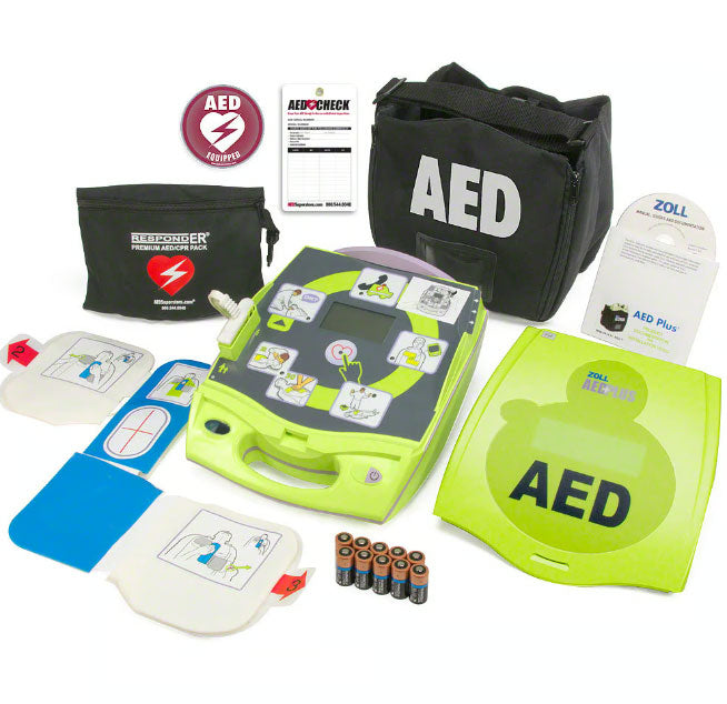 Poolweb.com, Zoll AED Plus Vollautomatischer Defibrillator - Komplett